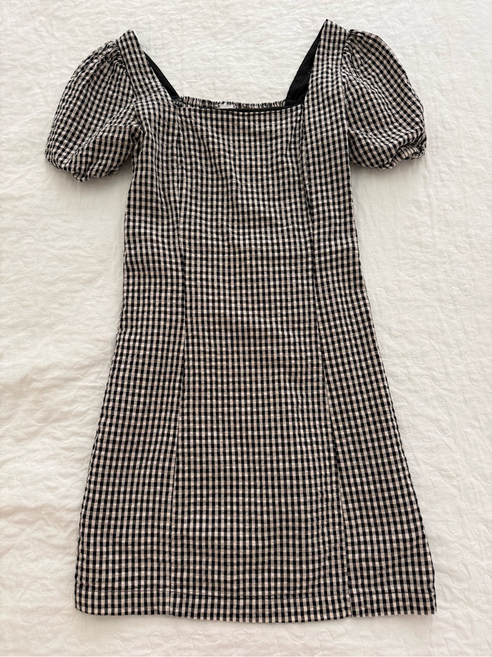 Gingham Mini Dress